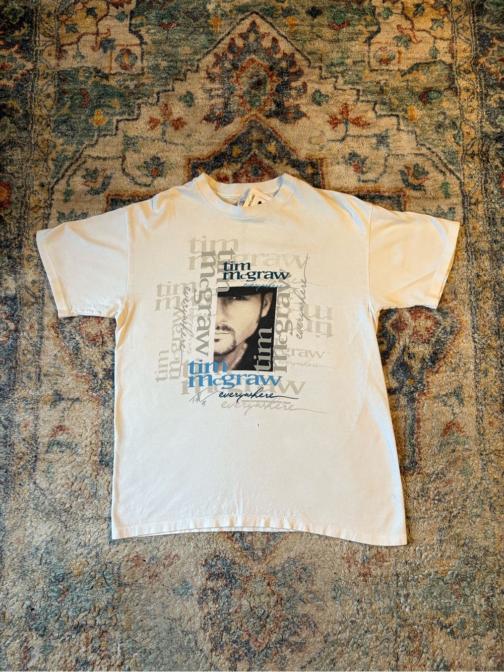 Vintage Tim McGraw Music T-shirt Large